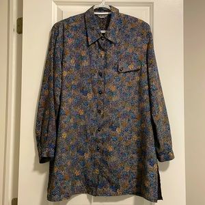 Vintage Multicolour Boyfriend Shirt